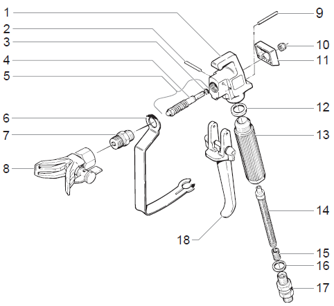 EP2105 Spray Gun